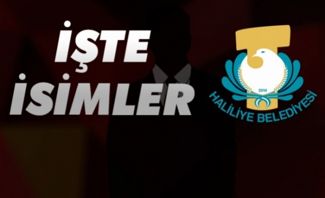 Haliliye Belediyesinde 8 atama yapıldı