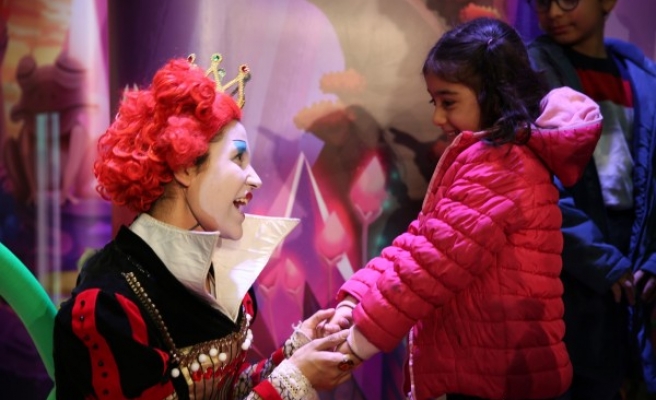 Karaköprülü çocuklar gönüllerince eğlendi