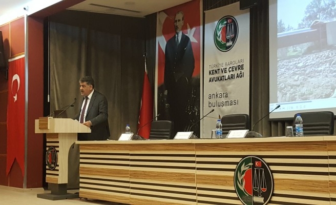 Baro Başkanı, Urfa'nın çevre sorunlarını aktardı