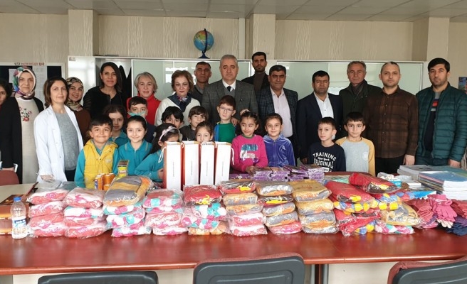 Şanlıurfa’daki öğrencilerden Elazığ’a yardım eli
