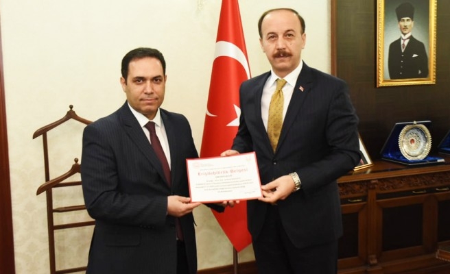 Şanlıurfa Valiliğine 'Erişilebilirlik Belgesi' verildi