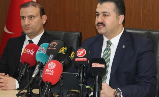 AK Parti İl Başkanı: Urfa algılar ile yönetilemez
