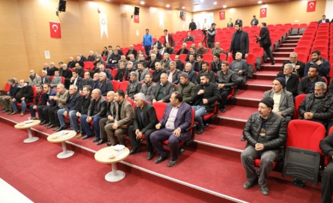 Urfa'da inşaat sektörü konuşuldu: Sorunlarınız sorunlarımızdır