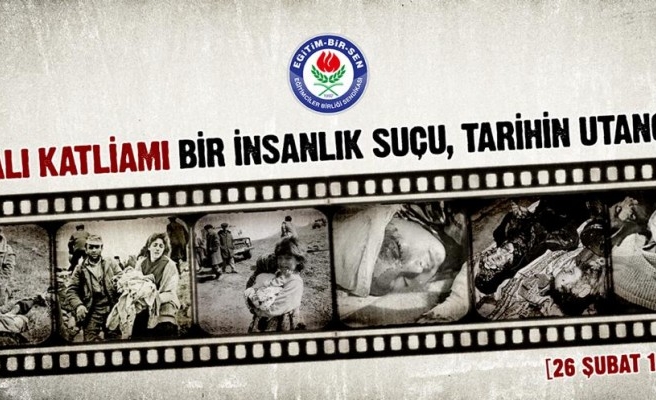 Coşkun: İnsanlığın utancı, tarihin kara bir sayfası