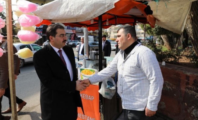 Canpolat, Emniyet Caddesi'nde: Talepleri dinledi