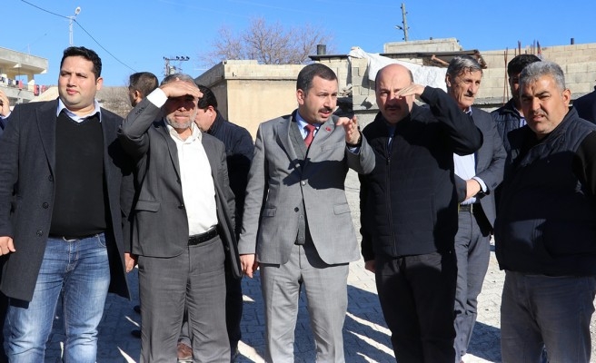 Karaköprü’de Baydilli, çalışmaları denetledi