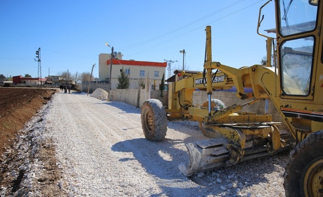 Haliliye’de sorunlu yolların çözümü için çalışmalar sürüyor