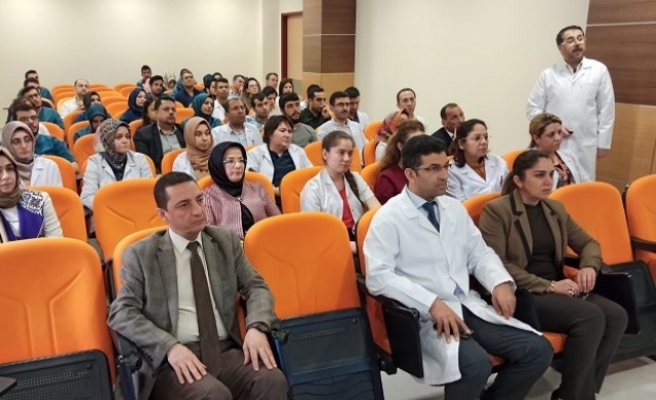 Harran’da hastane çalışanlarına ‘Corona virüs’ eğitimi verildi