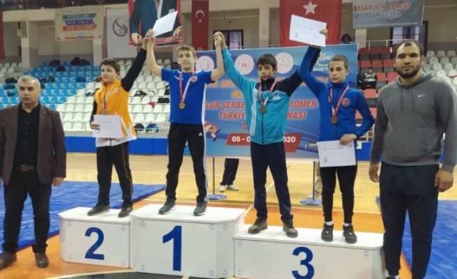 Urfalı sporcu Türkiye üçüncüsü oldu