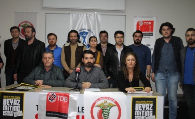 Sendikalardan ortak basın açıklaması