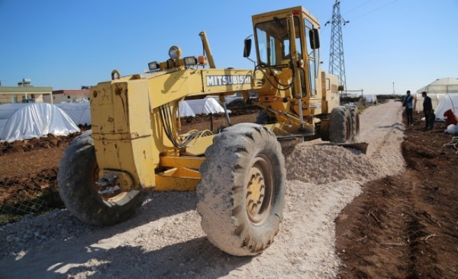 Havaların ısınmasıyla Haliliye’de çalışmalar hız kazandı