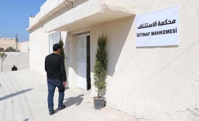 Barış Pınarı bölgesinde adliye hizmete başladı