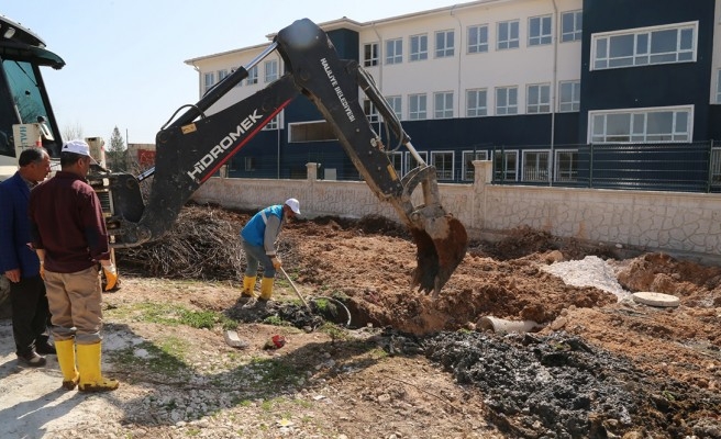 Haliliye’de ekipler öğrenciler için önlem aldı