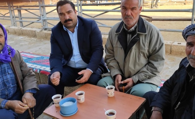 Urfa Hayvan Pazarı'nda 'korona' önlemi