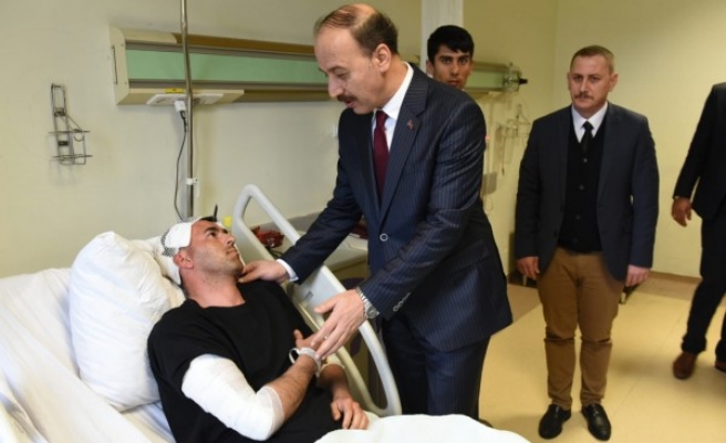 Vali Erin’den yaralı askerler için açıklama