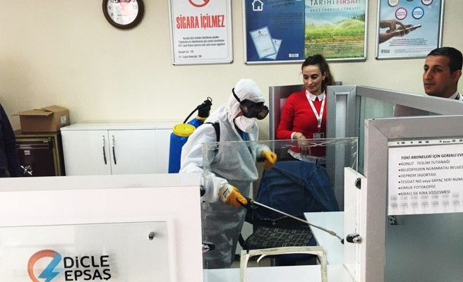 Dicle Elektrik de koronavirüse karşı harekete geçti