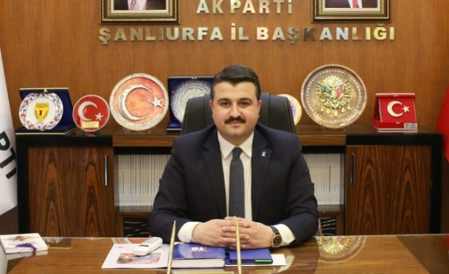 AK Parti Şanlıurfa İl Başkanlığı'ndan önemli duyuru!