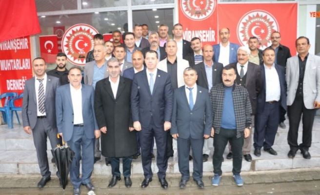 Urfalı Vekil: Muhtarlar, bölücü faaliyetlerin karşısında ilk durandır