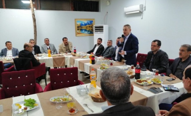 AK Parti Şanlıurfa Milletvekilinden yatırım toplantısı