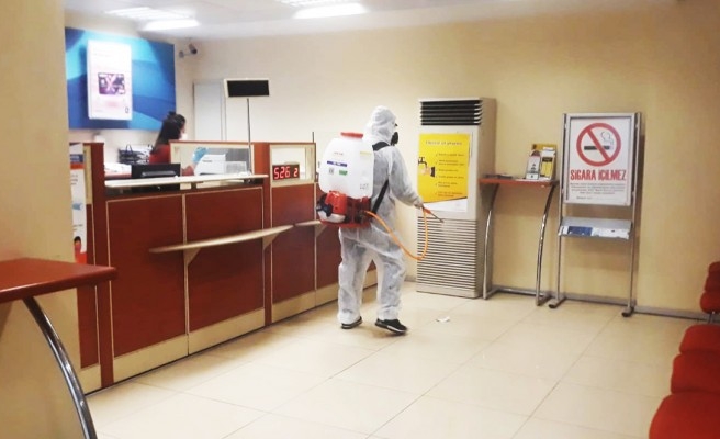 Akçakale’de 'koronavirüs' mücadelesi sürüyor