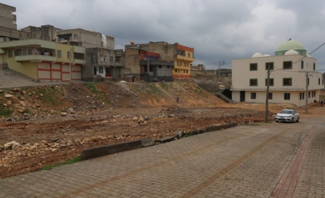 Şanlıurfa’nın ilçesinde park için çalışmalar başladı