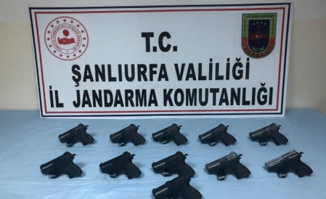 Şanlıurfa’da silah kaçakçılığı operasyonu! Gözaltı var