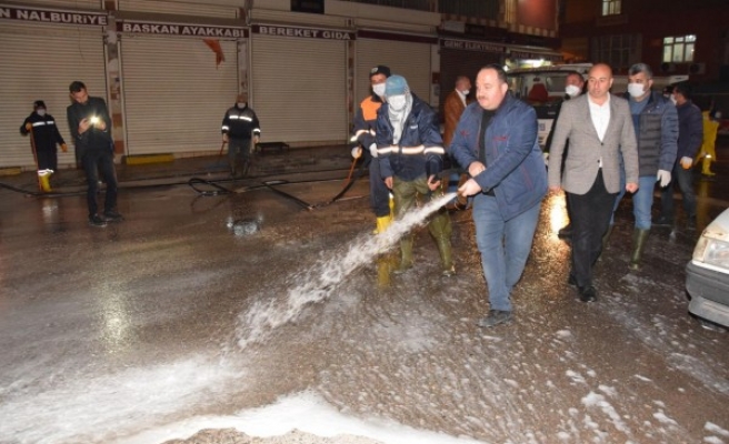 Viranşehir’de koronavirüse karşı çalışmalar sürüyor