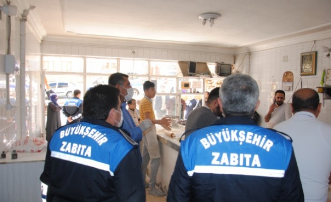 Fırın, restoran ve lokantalarda ‘korona’ denetimi yapıldı