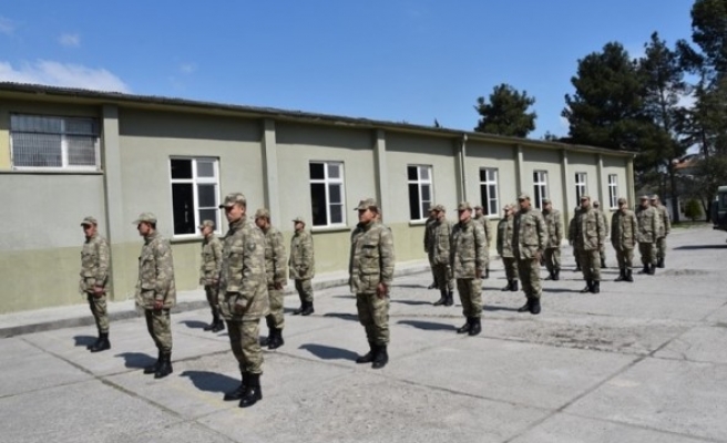 Askeri birliklerde de koronavirüs önlemleri alındı