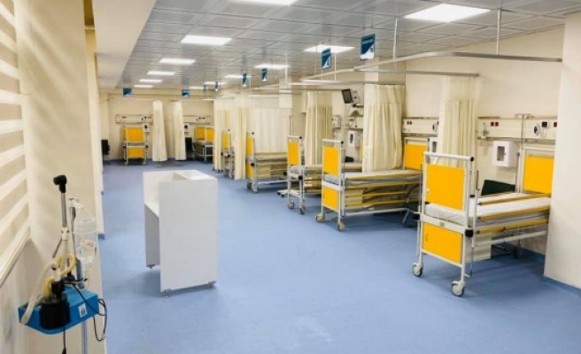 Balıklıgöl Devlet Hastanesindeki çocuk acil alanı genişletildi