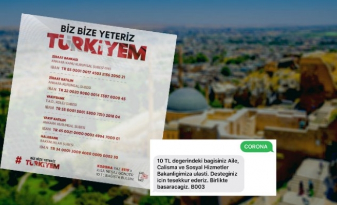 Cumhurbaşkanı Erdoğan'ın başlattığı kampanyaya Urfalılardan destek