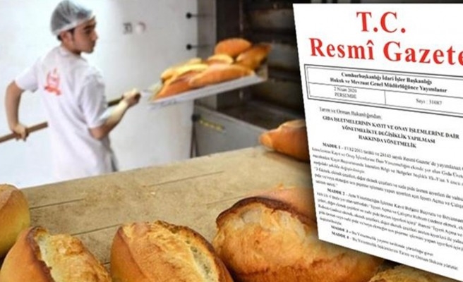 Bakanlıktan fırınlar için yeni yönetmelik