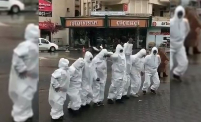 Bu da korona Urfa halay ekibi!