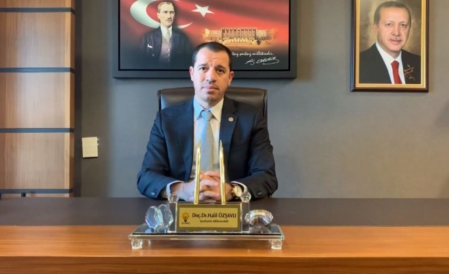 Urfalı Vekil Özşavlı'dan Berat Kandili mesajı