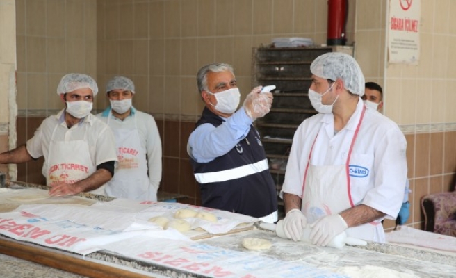 Karaköprü'de fırınlar denetlendi