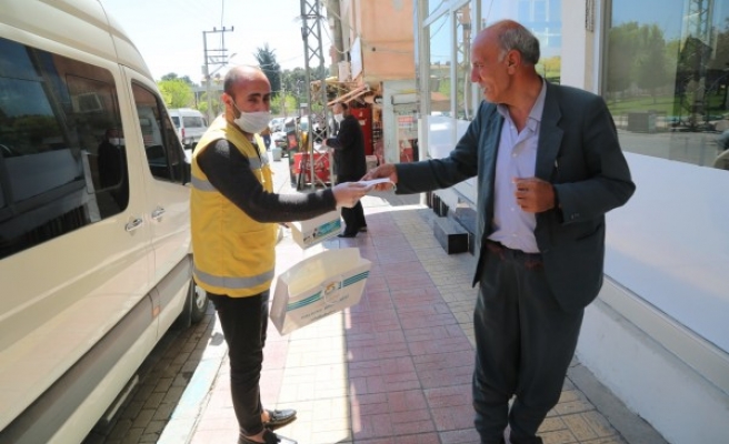 Haliliye'de korona tedbiri: Hedef 1 milyon maske