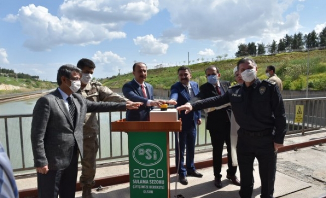 Şanlıurfa’da sulama sezonu açıldı
