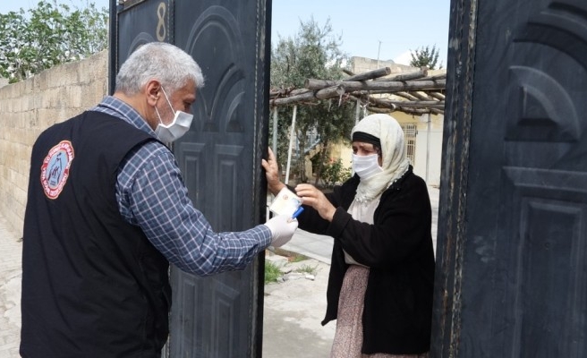 Urfa'nın ilçesinde koronavirüse karşı 'tam işbirliği'