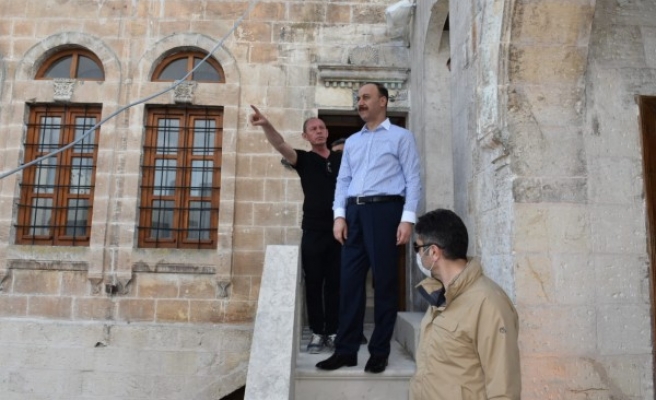 Vali Erin, Vilayetler Evi'nde incelemelerde bulundu