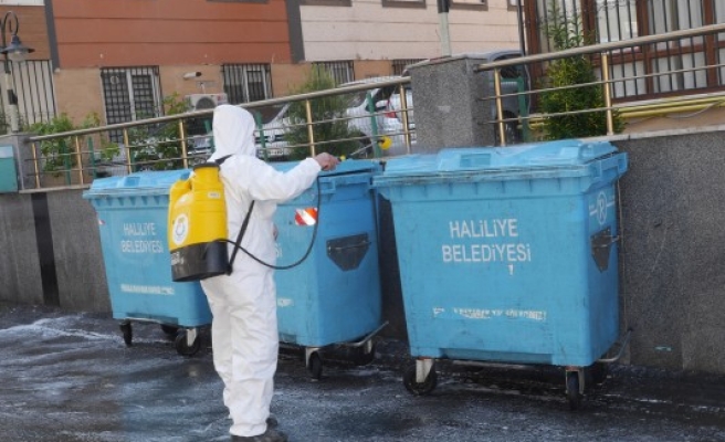 Urfa'da korona mücadelesi sokak kısıtlamasında da sürdü