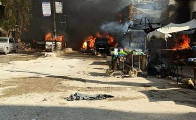 Afrin'de bombalı saldırı: 40 ölü, 47 yaralı