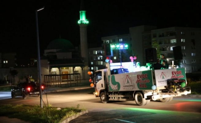 Karaköprü'de ‘Evde Müzikle Kal’ etkinliği