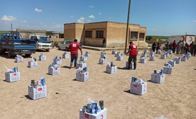 SUDKOM, Barış Pınarı bölgesinde yardımlarını sürdürüyor