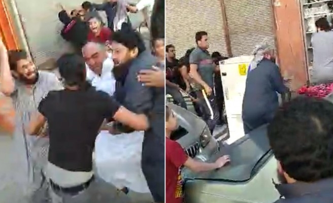 Eyyübiye'de 2 grup arasında kavga çıktı (EK)