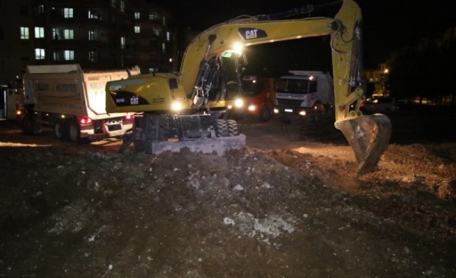 Haliliye’de yeni yol çalışmaları devam ediyor