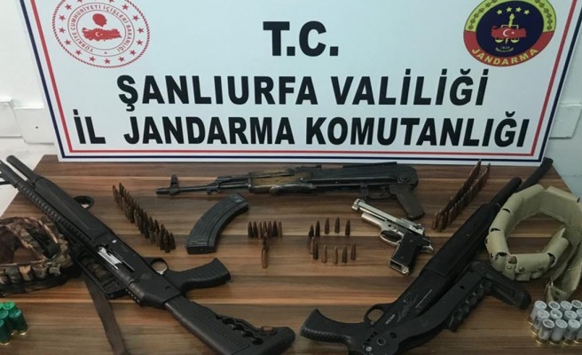 Şanlıurfa'da silah kaçakçılarına operasyon yapıldı