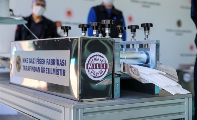 Yerli ve milli üretim hattı devreye girdi!