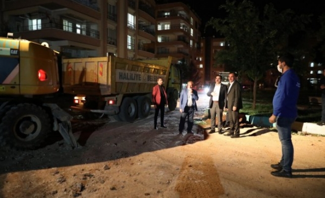 Haliliye’de yeni yol açma ve stabilize yol çalışmaları sürüyor