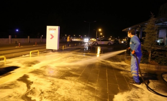 Eyyübiye’de salgınla mücadele sürüyor