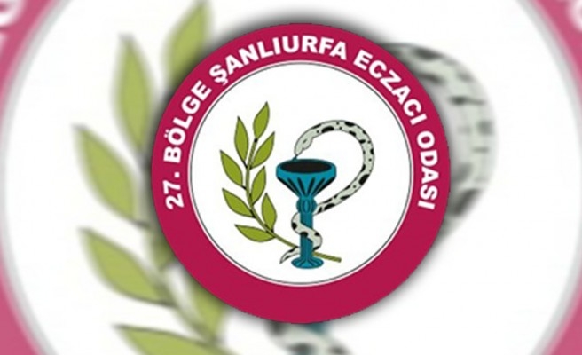 Urfa Eczacı Odasından 'Eczacılar Günü' için mesaj